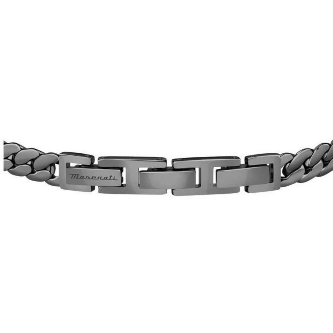 Maserati Bracelets Maserati Jewels Chain Gunmetal Bracelet Brand