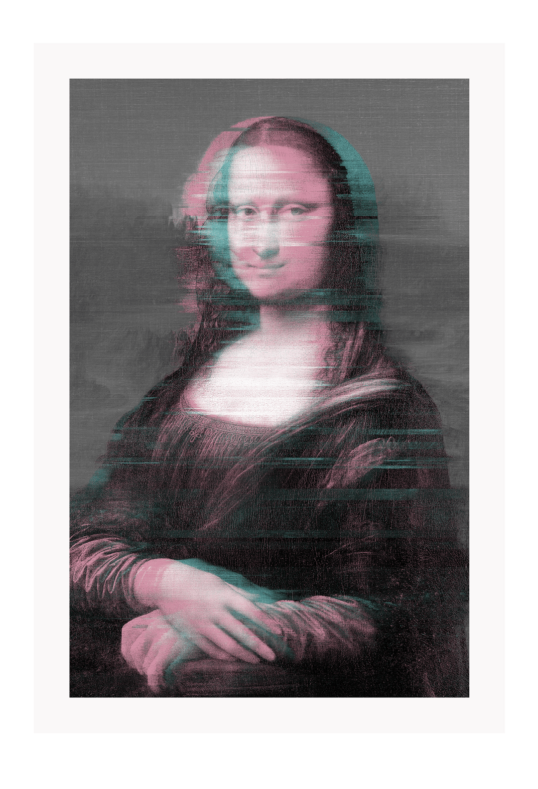 Canvas Print 60x90cm / Unframed Mona Mona Wall Art : Ready to hang framed artwork. Brand