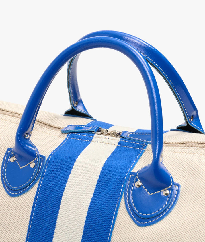 MyStyleBags Travel Bags My Style Bags Harvard Positano Duffel Travel Bag Blu Stripes Brand