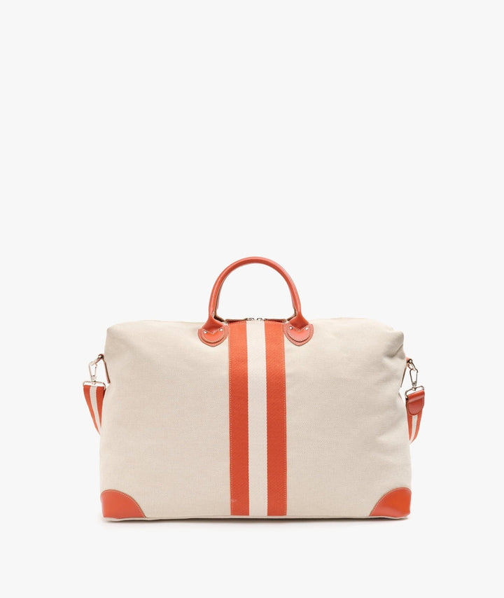 MyStyleBags Travel Bags My Style Bags Harvard Positano Duffel Travel Bag Orange Stripes Brand